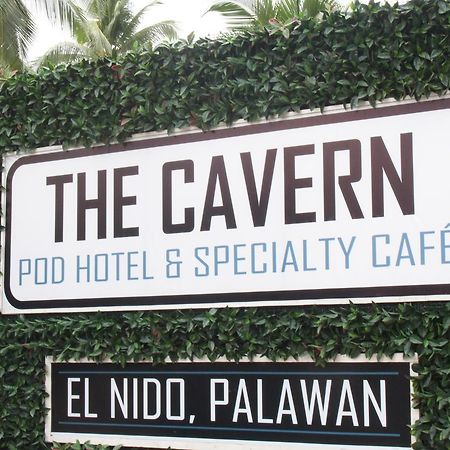 The Cavern Pod Hotel & Specialty Cafe El Nido Kültér fotó