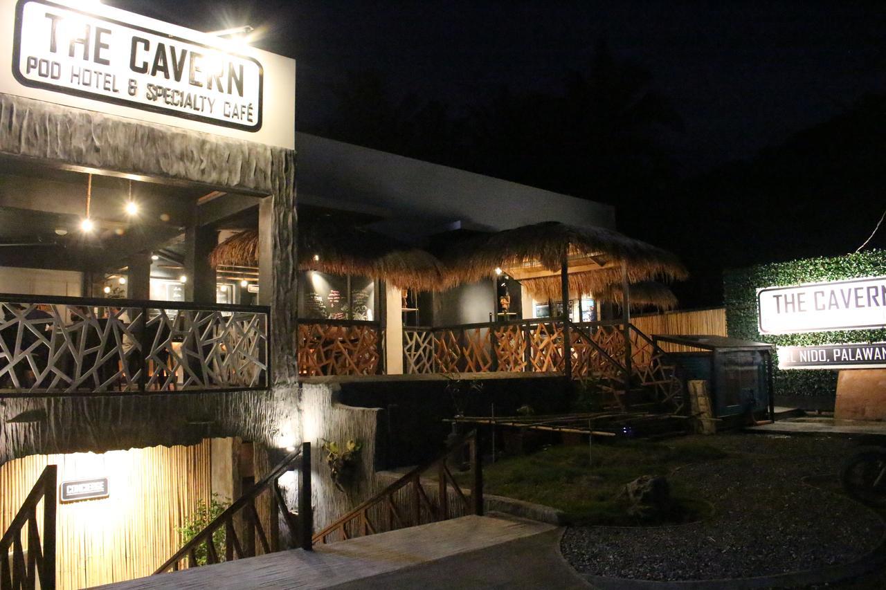 The Cavern Pod Hotel & Specialty Cafe El Nido Kültér fotó